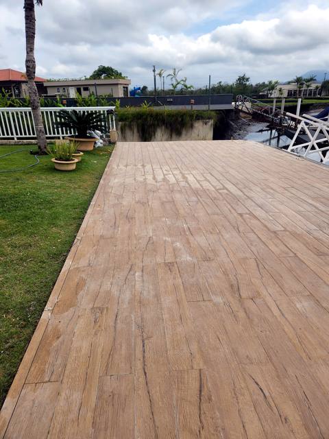 Deck concluído